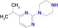 2-(Piperazin-1-yl)-4-(propan-2-yl)pyrimidine