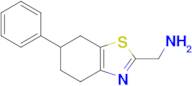 (6-Phenyl-4,5,6,7-tetrahydro-1,3-benzothiazol-2-yl)methanamine