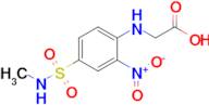 2-{[4-(methylsulfamoyl)-2-nitrophenyl]amino}acetic acid