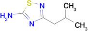 3-(2-Methylpropyl)-1,2,4-thiadiazol-5-amine