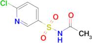 n-[(6-chloropyridin-3-yl)sulfonyl]acetamide