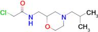 2-Chloro-n-{[4-(2-methylpropyl)morpholin-2-yl]methyl}acetamide