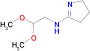 n-(2,2-Dimethoxyethyl)-3,4-dihydro-2h-pyrrol-5-amine