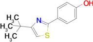 4-(4-Tert-butyl-1,3-thiazol-2-yl)phenol