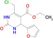 Ethyl 6-(chloromethyl)-4-(furan-2-yl)-2-oxo-1,2,3,4-tetrahydropyrimidine-5-carboxylate