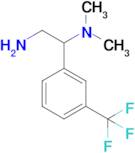 {2-amino-1-[3-(trifluoromethyl)phenyl]ethyl}dimethylamine