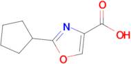2-Cyclopentyl-1,3-oxazole-4-carboxylic acid