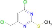 4-Chloro-6-(chloromethyl)-2-(methylsulfanyl)pyrimidine