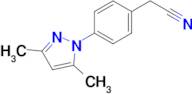 2-[4-(3,5-dimethyl-1h-pyrazol-1-yl)phenyl]acetonitrile