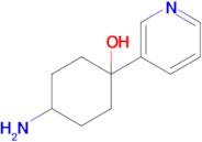 4-Amino-1-(3-pyridinyl)cyclohexanol