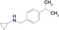 n-{[4-(propan-2-yl)phenyl]methyl}cyclopropanamine