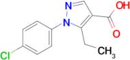 1-(4-Chlorophenyl)-5-ethyl-1h-pyrazole-4-carboxylic acid