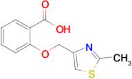 2-[(2-methyl-1,3-thiazol-4-yl)methoxy]benzoic acid