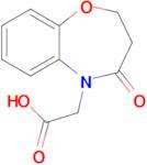 2-(4-Oxo-2,3,4,5-tetrahydro-1,5-benzoxazepin-5-yl)acetic acid