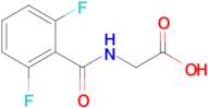 2-[(2,6-difluorophenyl)formamido]acetic acid