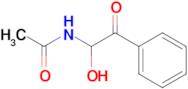 n-(1-Hydroxy-2-oxo-2-phenylethyl)acetamide