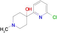 4-(6-Chloropyridin-2-yl)-1-methylpiperidin-4-ol
