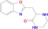 3-(1,3-Benzoxazol-2-ylmethyl)piperazin-2-one