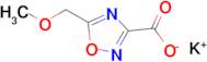 Potassium 5-(methoxymethyl)-1,2,4-oxadiazole-3-carboxylate