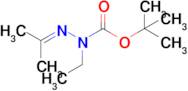 1,1-Dimethylethyl 1-ethyl-2-(1-methylethylidene)hydrazinecarboxylate