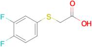 2-[(3,4-difluorophenyl)sulfanyl]acetic acid
