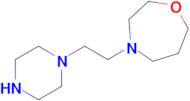 4-[2-(piperazin-1-yl)ethyl]-1,4-oxazepane