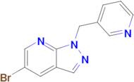 3-({5-bromo-1h-pyrazolo[3,4-b]pyridin-1-yl}methyl)pyridine