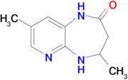 4,8-Dimethyl-1h,2h,3h,4h,5h-pyrido[2,3-b][1,4]diazepin-2-one