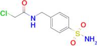 2-Chloro-n-[(4-sulfamoylphenyl)methyl]acetamide