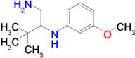 n-(1-Amino-3,3-dimethylbutan-2-yl)-3-methoxyaniline