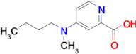 4-[butyl(methyl)amino]pyridine-2-carboxylic acid