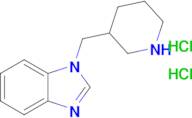 1-(Piperidin-3-ylmethyl)-1h-1,3-benzodiazole dihydrochloride