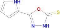5-(1H-pyrrol-2-yl)-2,3-dihydro-1,3,4-oxadiazole-2-thione