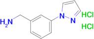 1-[3-(1h-pyrazol-1-yl)phenyl]methanamine dihydrochloride