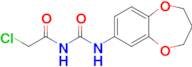 3-(2-Chloroacetyl)-1-(3,4-dihydro-2h-1,5-benzodioxepin-7-yl)urea