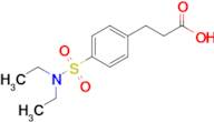 3-[4-(diethylsulfamoyl)phenyl]propanoic acid