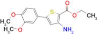 Ethyl 3-amino-5-(3,4-dimethoxyphenyl)thiophene-2-carboxylate