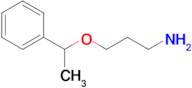 3-(1-Phenylethoxy)propan-1-amine