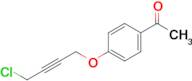 1-[4-(4-chloro-but-2-ynyloxy)-phenyl]-ethanone