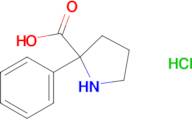 2-Phenylpyrrolidine-2-carboxylic acid hydrochloride