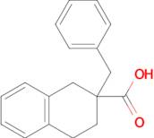 2-Benzyl-1,2,3,4-tetrahydronaphthalene-2-carboxylic acid