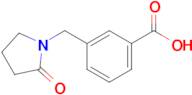 3-[(2-oxopyrrolidin-1-yl)methyl]benzoic acid