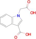 1-(Carboxymethyl)-1h-indole-3-carboxylic acid