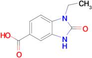 1-Ethyl-2-oxo-2,3-dihydro-1h-1,3-benzodiazole-5-carboxylic acid