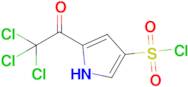 5-(2,2,2-Trichloroacetyl)-1h-pyrrole-3-sulfonyl chloride