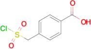 4-[(chlorosulfonyl)methyl]benzoic acid