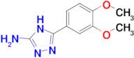5-(3,4-Dimethoxyphenyl)-4h-1,2,4-triazol-3-amine
