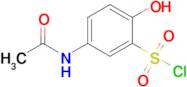 5-Acetamido-2-hydroxybenzene-1-sulfonyl chloride