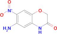 6-Amino-7-nitro-3,4-dihydro-2h-1,4-benzoxazin-3-one