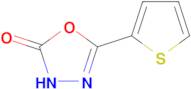 5-(Thiophen-2-yl)-2,3-dihydro-1,3,4-oxadiazol-2-one